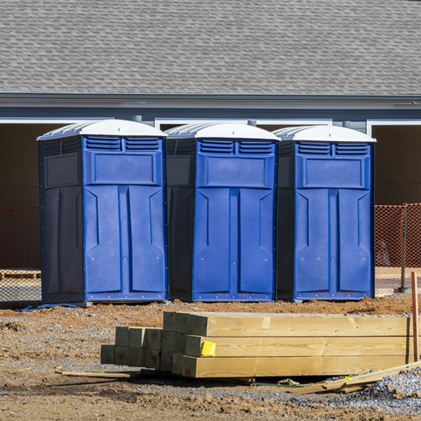 what is the maximum capacity for a single portable restroom in Cross Plains WI